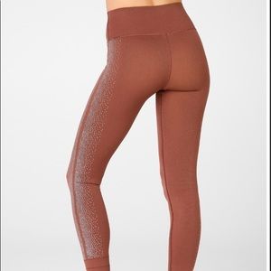 NWT Fabletics High Waisted Sculpknit Reflective Legging